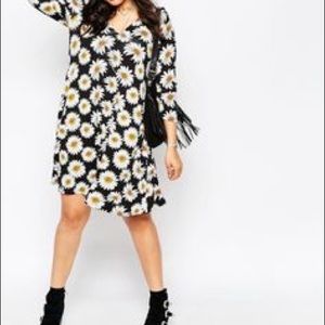 Daisy 3/4 Sleeve Swing Dress